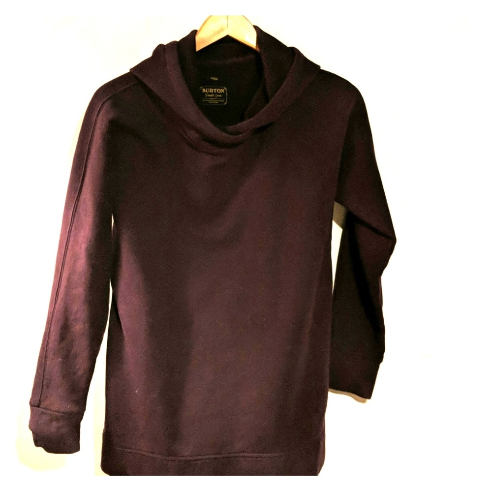 Burton purple hoodie